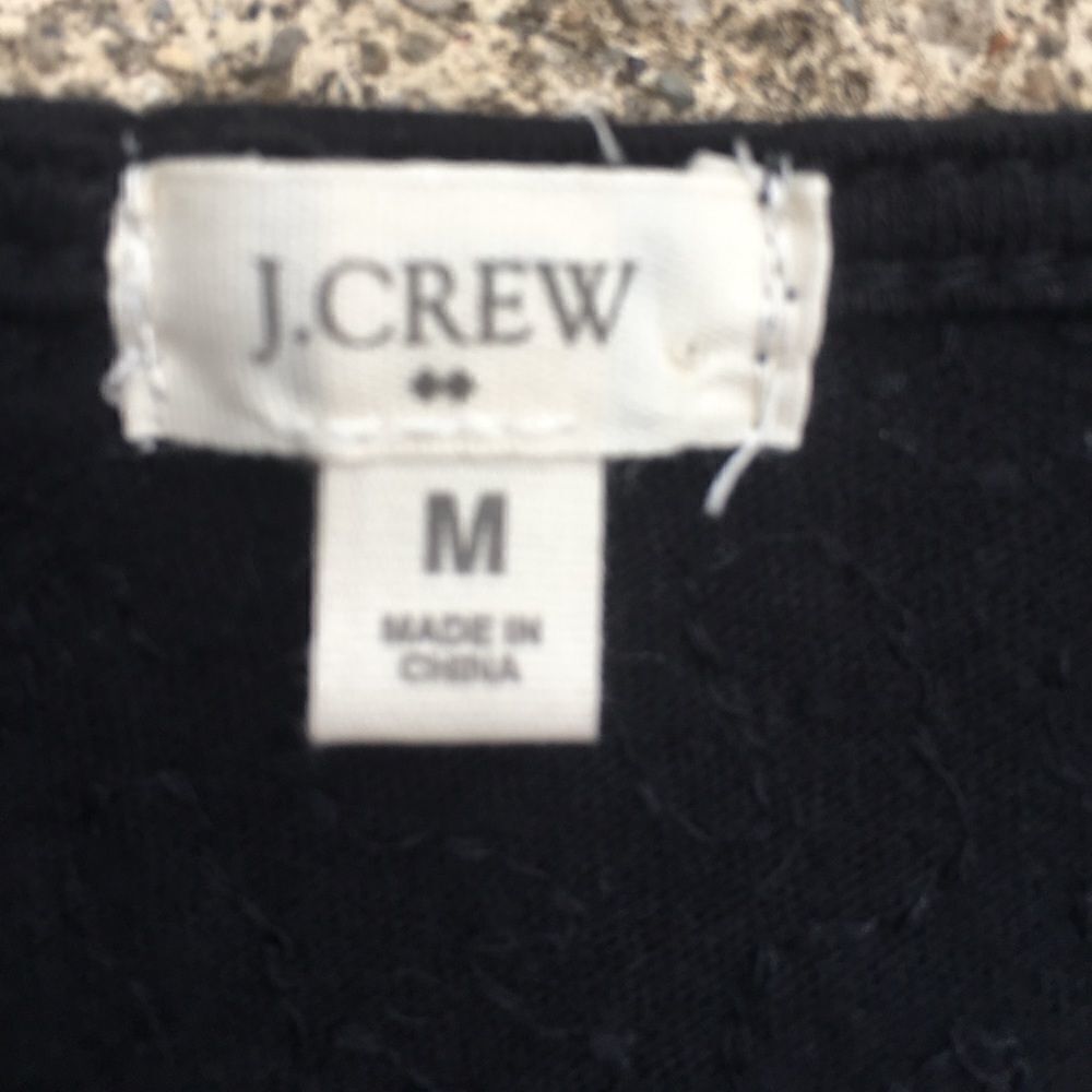 J.Crew sequin v neck top. Medium - Picture 2 of 3